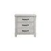 Scott Nightstand W/USB White Finish - American Home Express Outlet (San Antonio, TX)