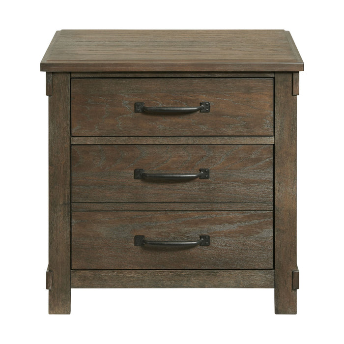 Scott Nightstand W/USB Dark Finish - American Home Express Outlet (San Antonio, TX)