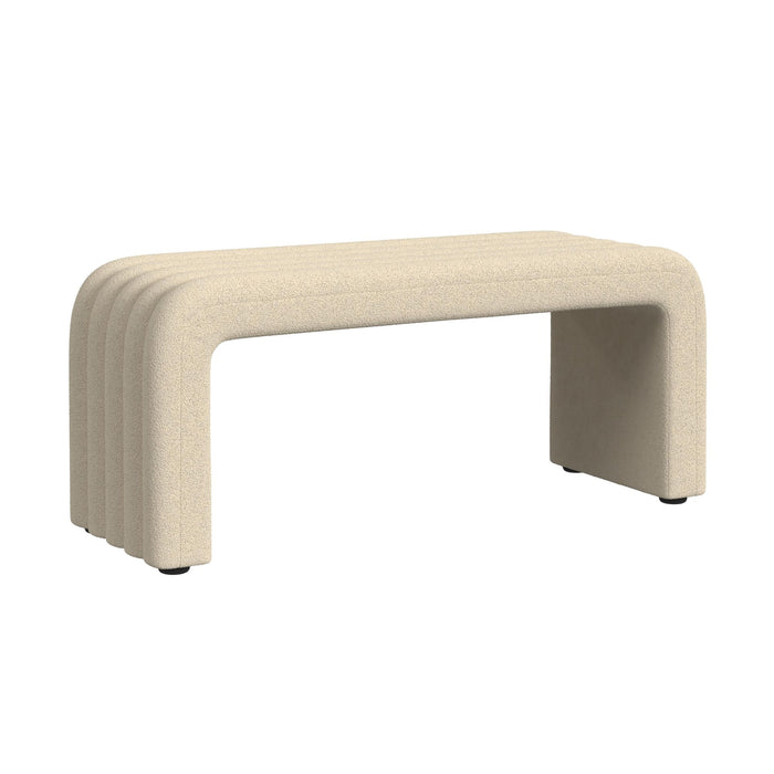 Seqouia Bench With 2 Stools in Ching Cream - American Home Express Outlet (San Antonio, TX)
