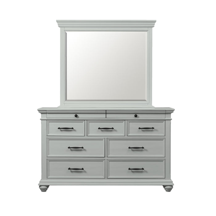Slater 9-Drawer Dressser with Mirror