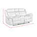 Sorrento Motion Loveseat with Console in T101 Brown - American Home Express Outlet (San Antonio, TX)