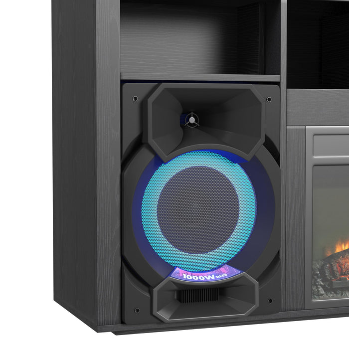 St. Cloud Fireplace with Sound System in Black - American Home Express Outlet (San Antonio, TX)
