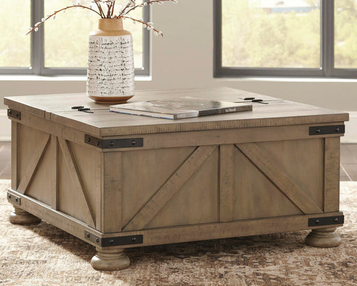 Aldwin Coffee Table With Storage - American Home Express Outlet (San Antonio, TX)