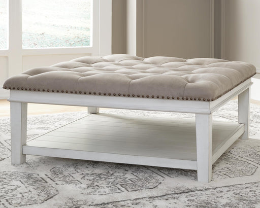 Kanwyn Upholstered Ottoman Coffee Table - American Home Express Outlet (San Antonio, TX)