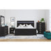 Tobias 2-Drawer Nightstand with USB in Black - American Home Express Outlet (San Antonio, TX)