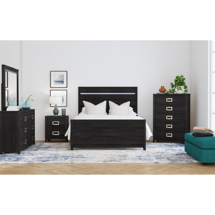 Tobias Bed with LED - American Home Express Outlet (San Antonio, TX)