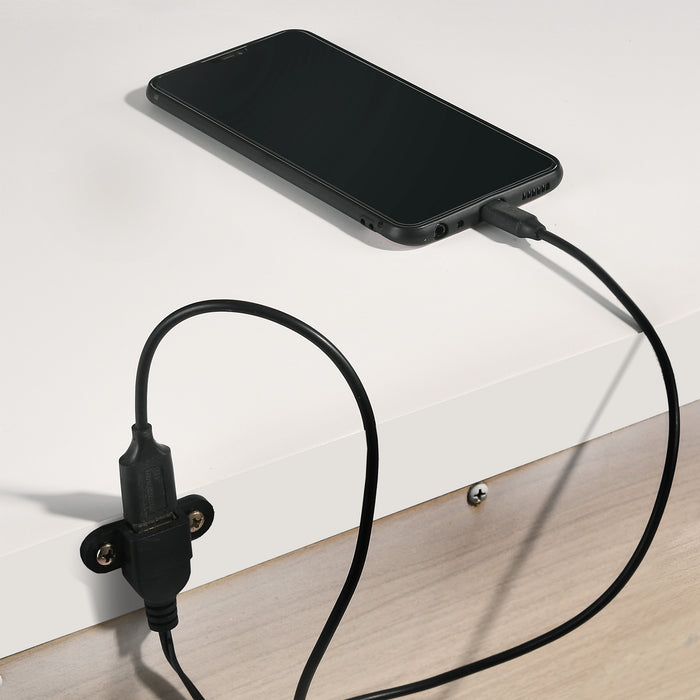 Twenty Nine Nightstand w/USB White - American Home Express Outlet (San Antonio, TX)