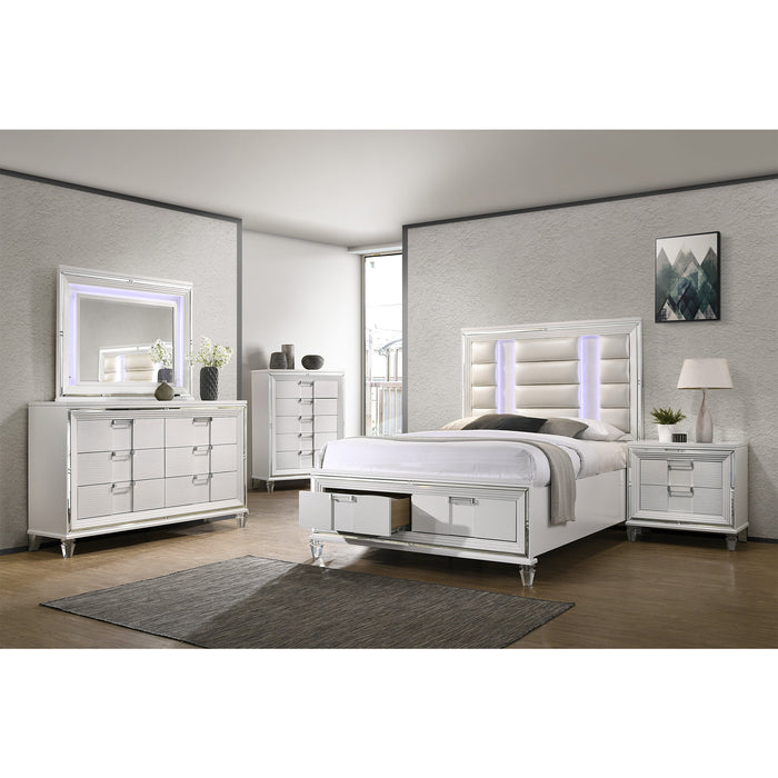 Twenty Nine Nightstand w/USB White - American Home Express Outlet (San Antonio, TX)