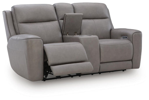 5Z-Comfort Power Reclining Loveseat with Console - American Home Express Outlet (San Antonio, TX)