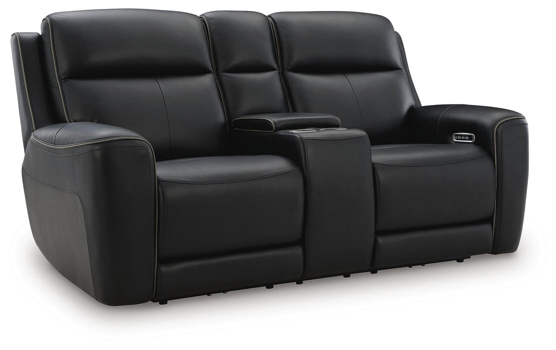 5Z-Comfort Power Reclining Loveseat with Console - American Home Express Outlet (San Antonio, TX)