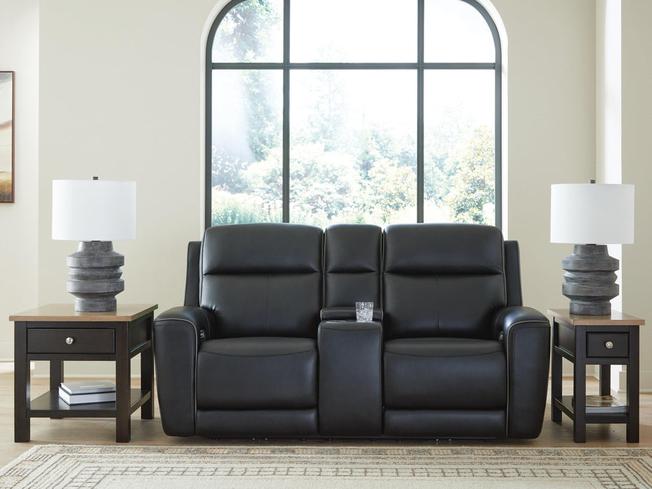 5Z-Comfort Power Reclining Loveseat with Console - American Home Express Outlet (San Antonio, TX)