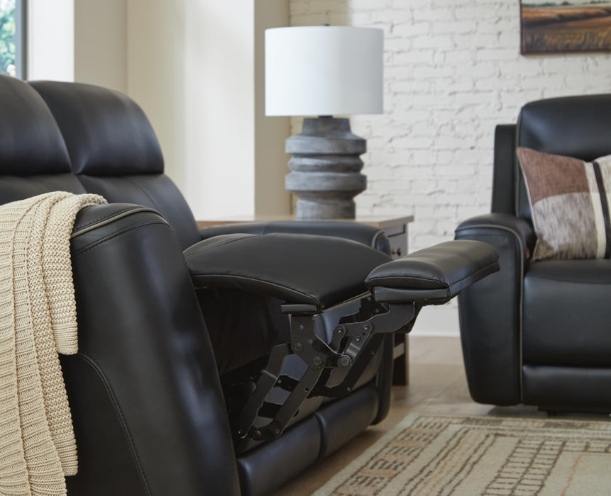5Z-Comfort Power Reclining Loveseat with Console - American Home Express Outlet (San Antonio, TX)