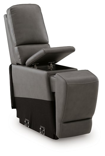 5Z - Pittson Power Reclining Sectional - American Home Express Outlet (San Antonio, TX)