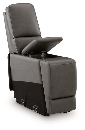 5Z - Pittson Power Reclining Sectional - American Home Express Outlet (San Antonio, TX)