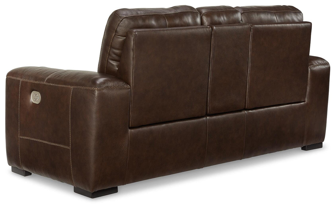 Alessandro Power Reclining Loveseat with Console - American Home Express Outlet (San Antonio, TX)