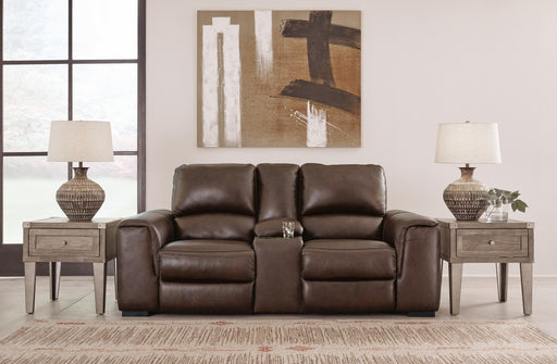 Alessandro Power Reclining Loveseat with Console - American Home Express Outlet (San Antonio, TX)