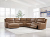 DeepWakes Power Reclining Sectional with Chaise - American Home Express Outlet (San Antonio, TX)