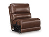 DeepWakes Reclining Sectional with Storage Console - American Home Express Outlet (San Antonio, TX)