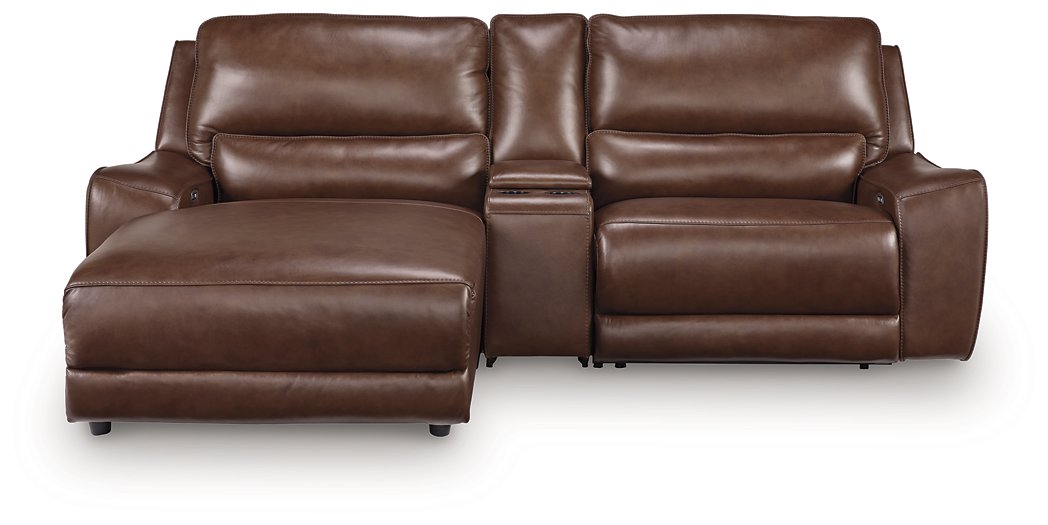 DeepWakes Power Reclining Sectional with Chaise - American Home Express Outlet (San Antonio, TX)