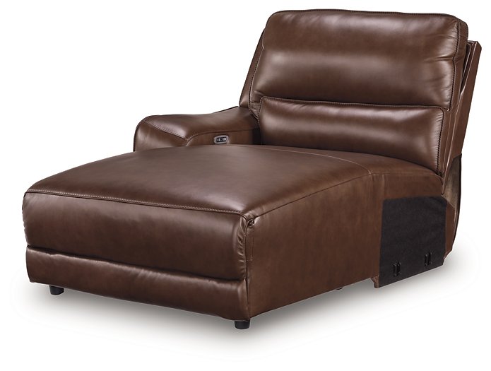DeepWakes Power Reclining Sectional with Chaise - American Home Express Outlet (San Antonio, TX)