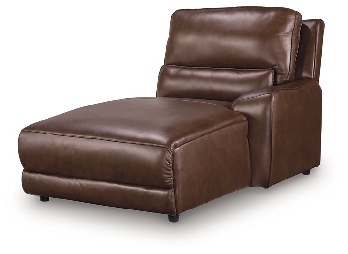 DeepWakes Power Reclining Sectional with Chaise - American Home Express Outlet (San Antonio, TX)