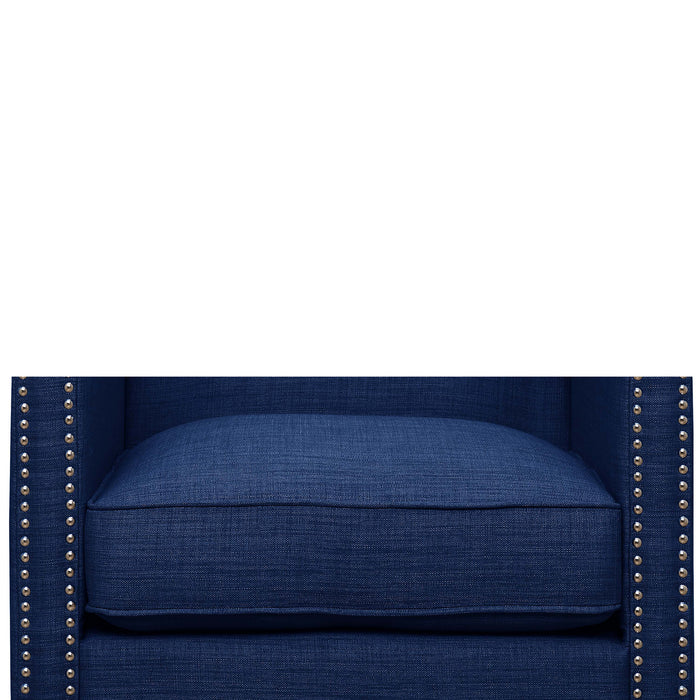 Erica 497 Chair W/Chrome Nails Heirloom Blue (ISTA 3)