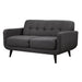 Hadley Sofa & Loveseat Set in Charcoal - American Home Express Outlet (San Antonio, TX)