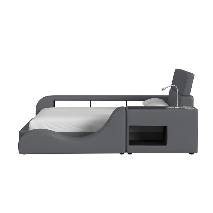 Valari Transformer Bed with Electronic Features - American Home Express Outlet (San Antonio, TX)