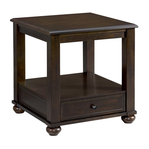 Wagner 3PC Occasional Table Set in Cherry-Square Lift-Top Coffee Table & Two End Table - American Home Express Outlet (San Antonio, TX)