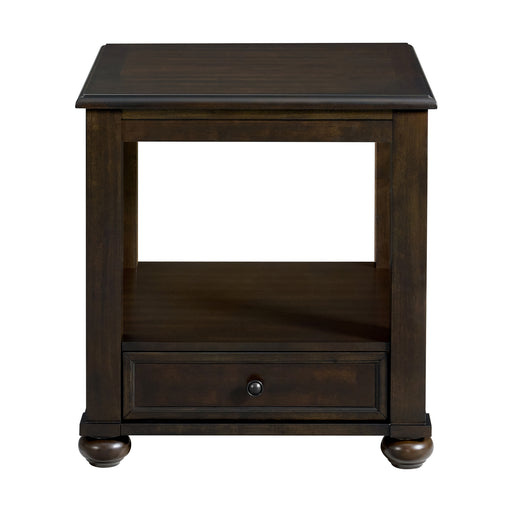 Wagner End Table in Cherry - American Home Express Outlet (San Antonio, TX)