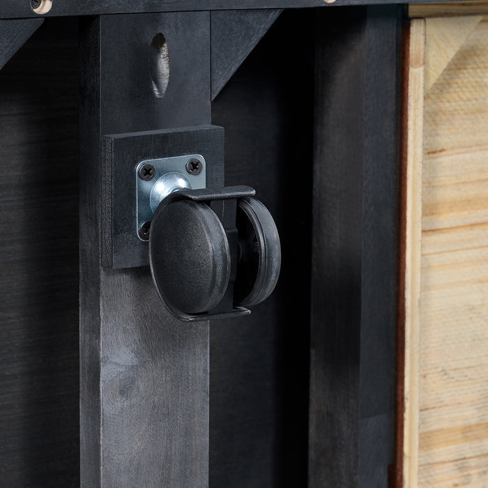 Wagner Square Lift-Top Coffee Table w/ Casters in Cherry - American Home Express Outlet (San Antonio, TX)