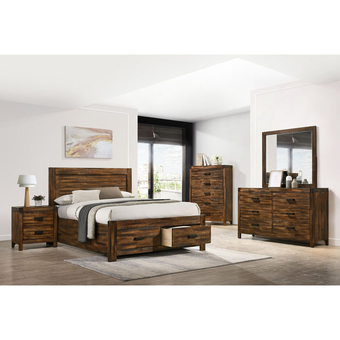 Warner Platform Storage Bedroom Set - American Home Express Outlet (San Antonio, TX)