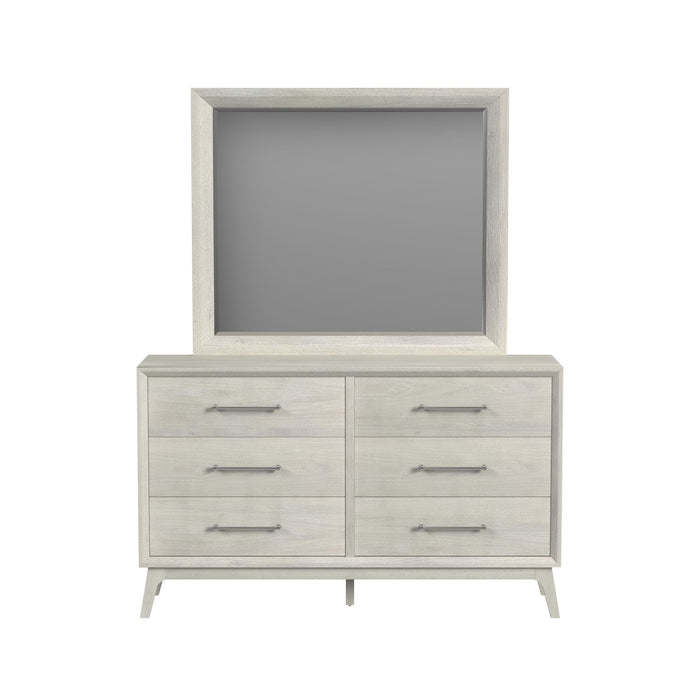 Westland Dresser and Mirror Set in Almond - American Home Express Outlet (San Antonio, TX)