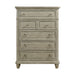 Whit-Ash 5-Drawer Chest in Light Grey - American Home Express Outlet (San Antonio, TX)