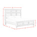 Whit-Ash Panel Bedroom Set with Door Chest - American Home Express Outlet (San Antonio, TX)
