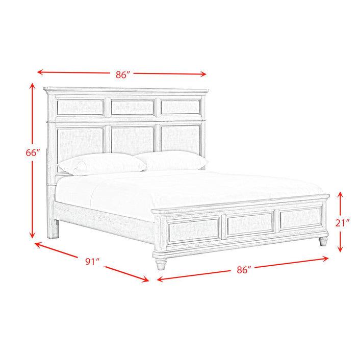 Whit-Ash Panel Bedroom Set - American Home Express Outlet (San Antonio, TX)