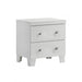 Elements International Belinda Youth Nightstand in White image