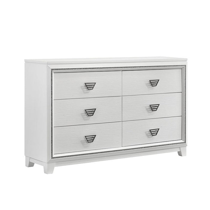 Elements International Moondance Dresser in White image