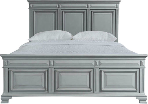 Elements International Calloway Grey King Panel Bed in Grey CY300KB image