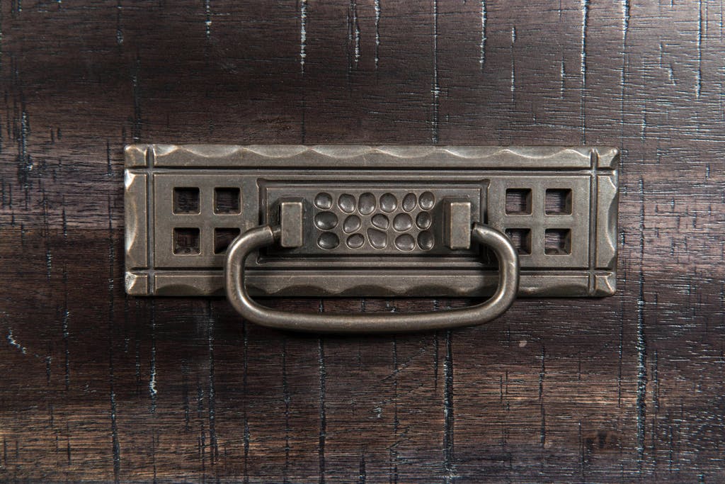 Elements International Morrison Night Stand in Smokey Gray Oak Lacquer