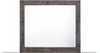 Elements International Nathan Mirror in Gray Oak Lacquer image