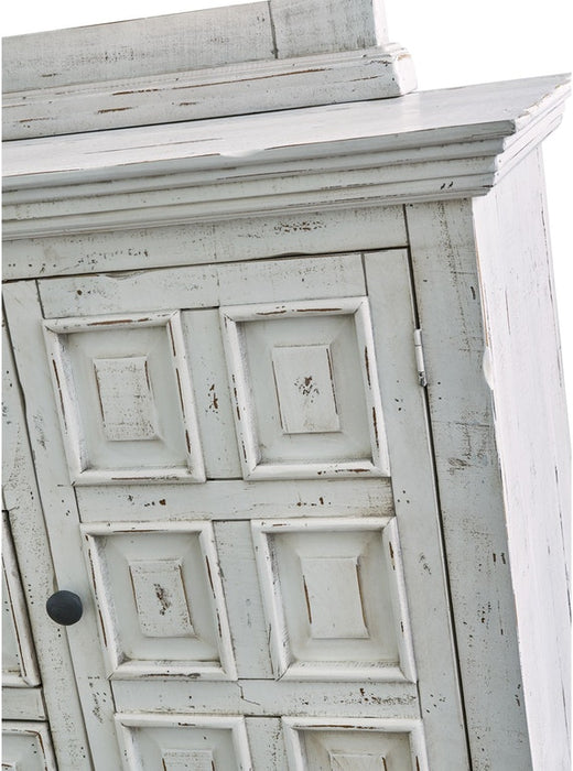 Elements International Olivia White 8 Drawer Dresser