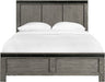 Elements International Wade Queen Bed in Gray image